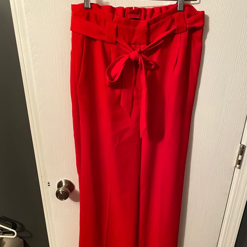 Express high rise wide leg dress pants